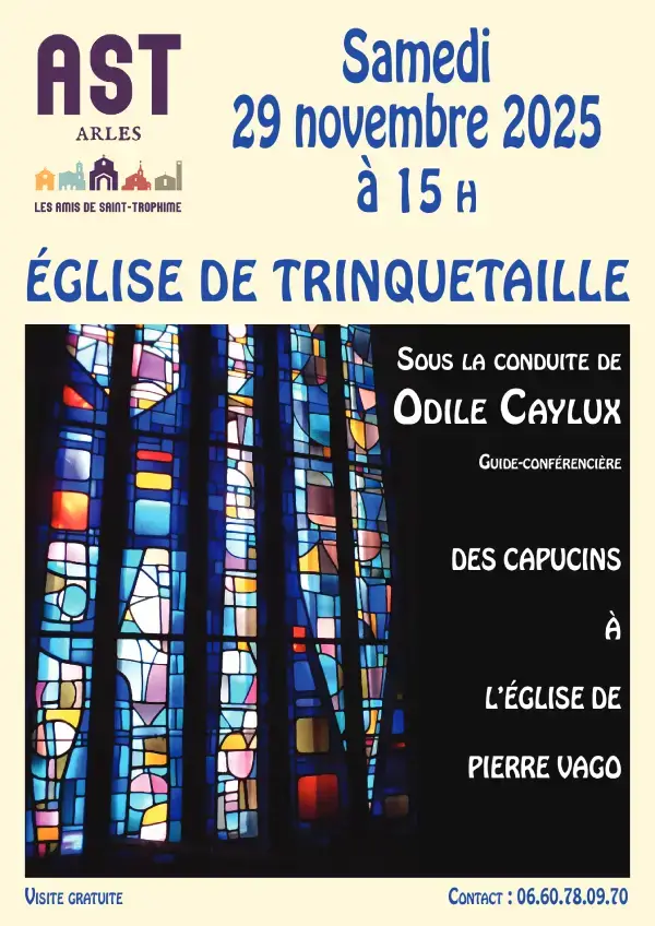 Affiche de l'église de Trinquetaille