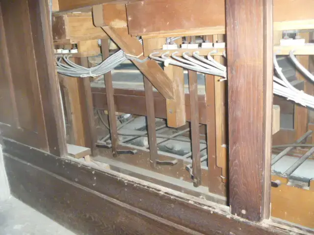 Intérieur de l'orgue