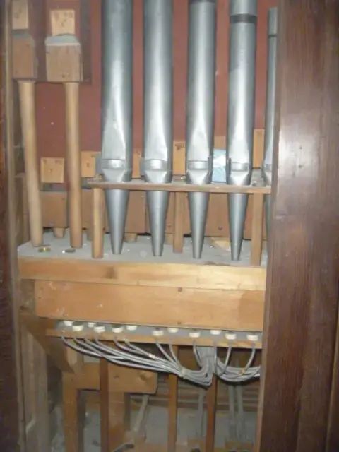 Tuyaux de l'orgue