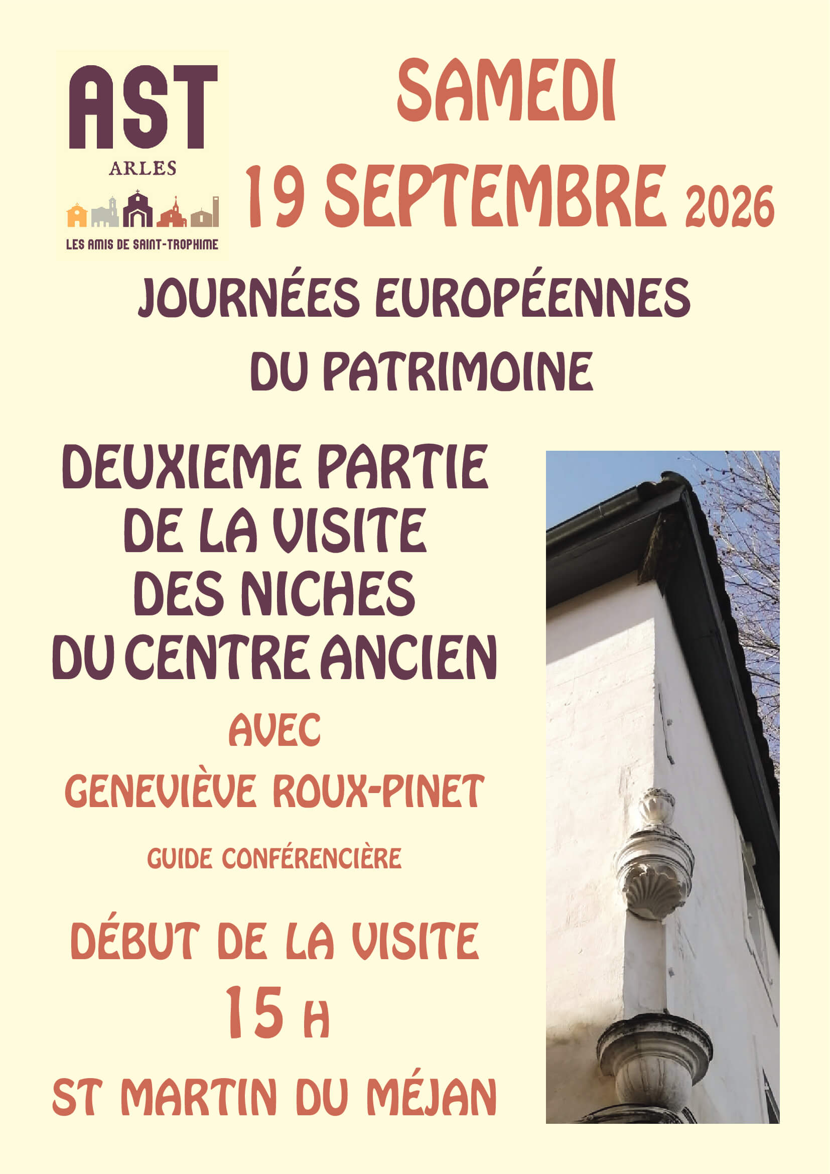 Affiche des niches d'Arles