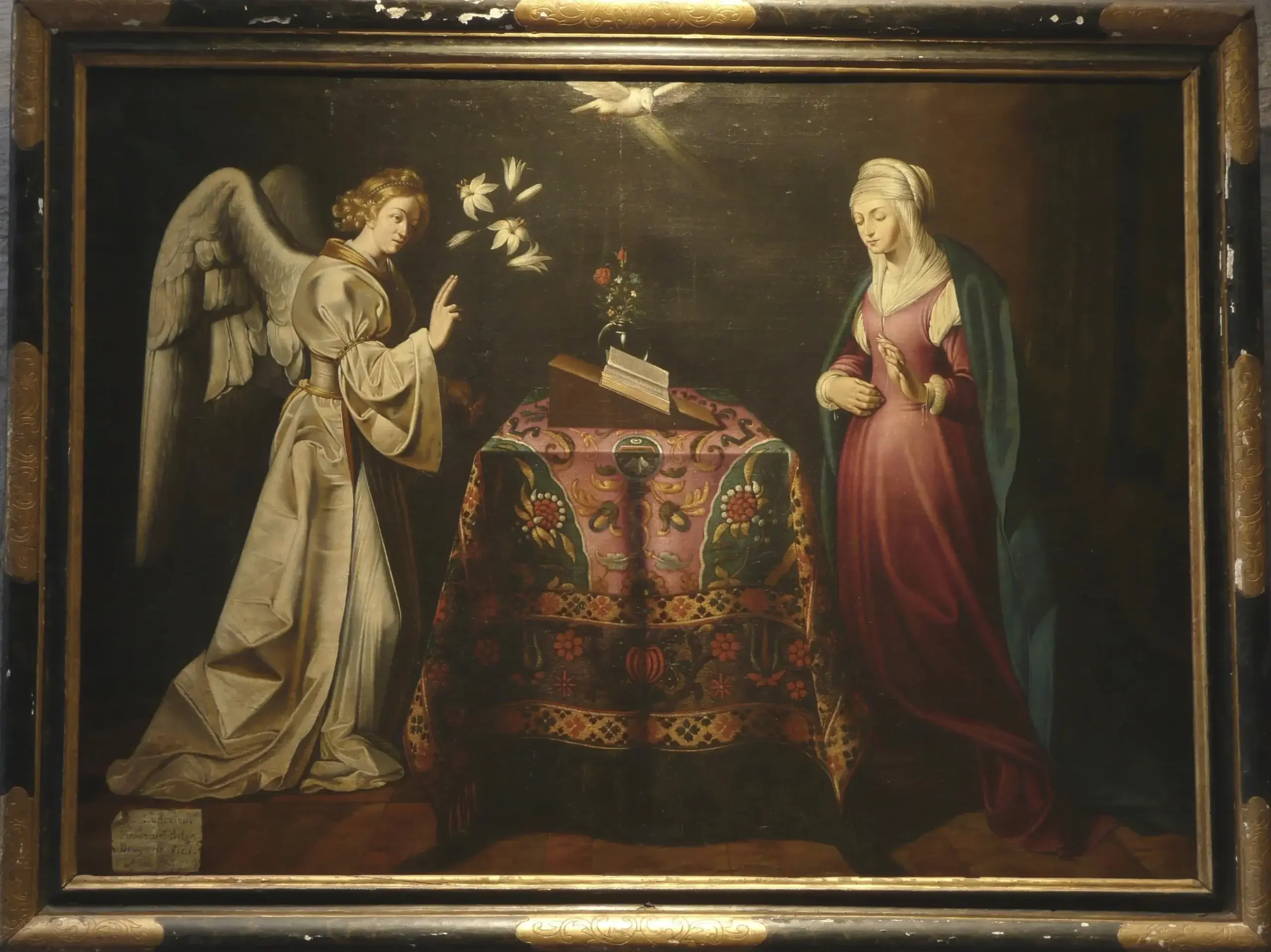 L’Annonciation » de Louis Finson (1614), conservée à Saint-Trophime.